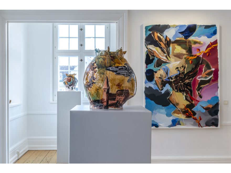Adam Saks, The Map is not the Territory, installationsfoto 2025. Fabu Photography 