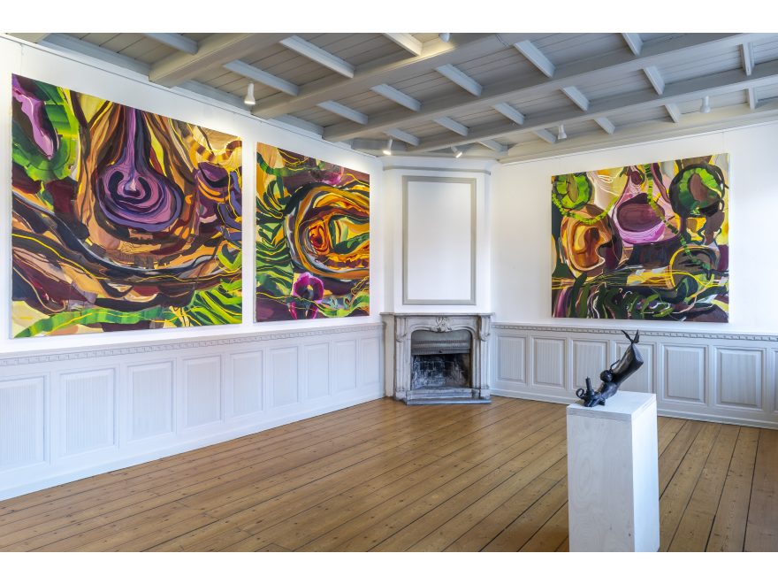 Adam Saks, The Map is not the Territory, installationsfoto 2025. Fabu Photography 