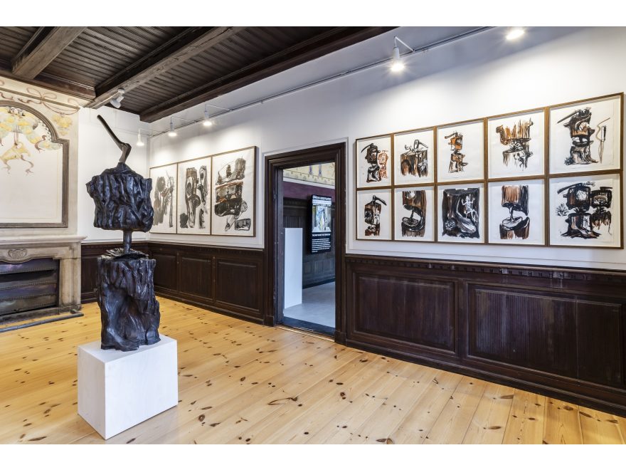 Adam Saks, The Map is not the Territory, installationsfoto 2025. Fabu Photography