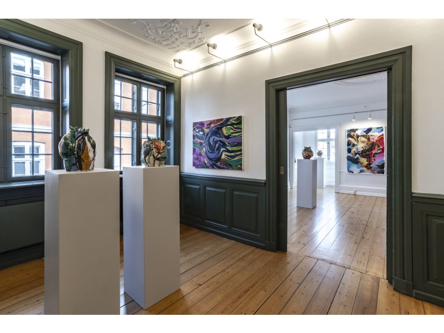 Adam Saks, The Map is not the Territory, installationsfoto 2025. Fabu Photography 