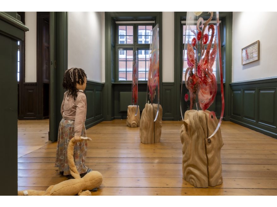 Christina König, Vandtro, fire skulpturer, 2026. Foto: FABU