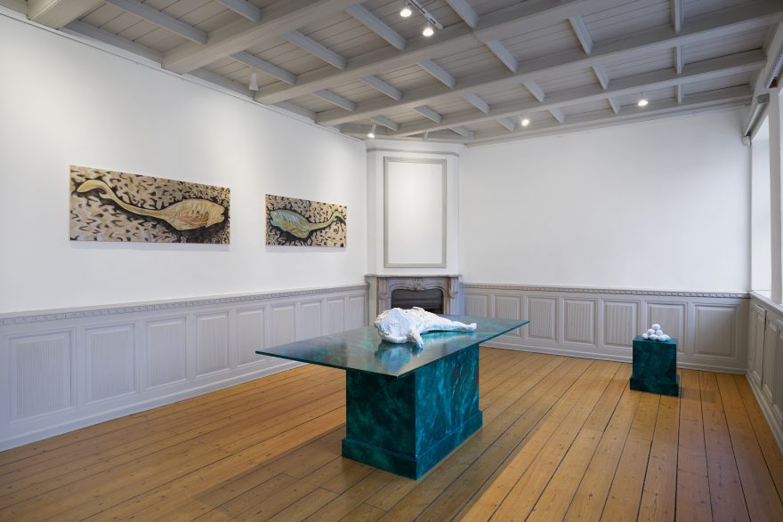 Installationsview 3, LANDING 2025. Foto Brian Kure