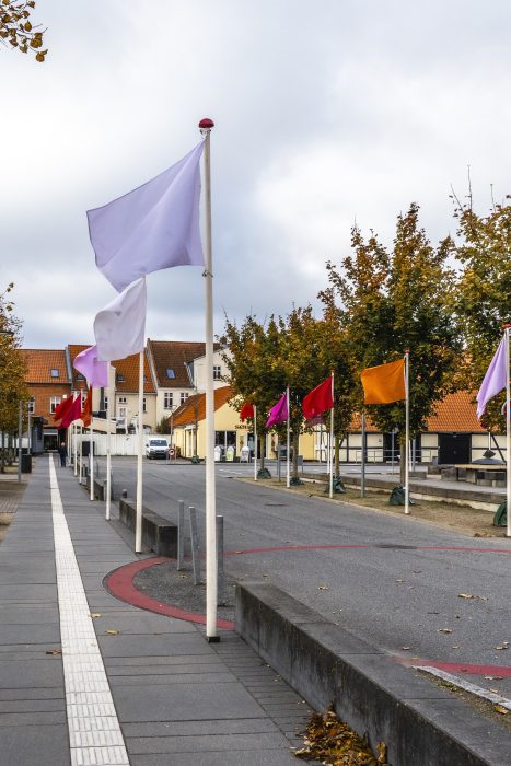 Hesselholdt og Mejlvang, Flags for Open Horizons, 2025. Foto: FABU Photography