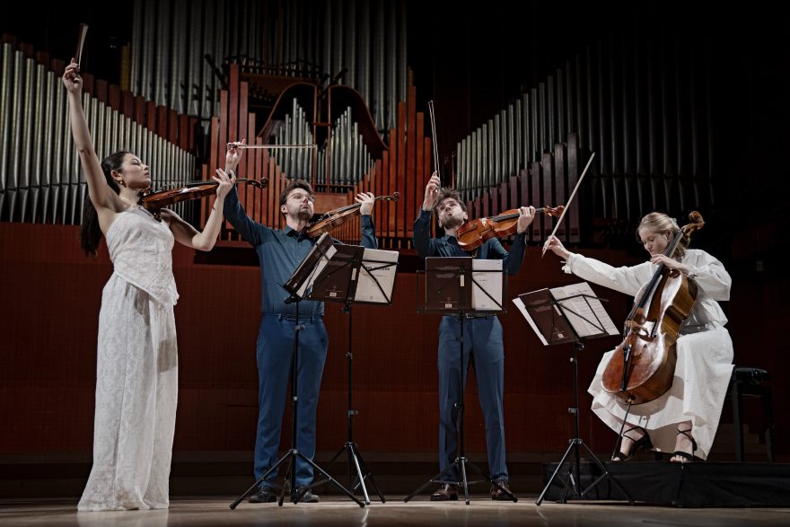 NOVO Quartet. Foto: Agnete Schlichtkrull