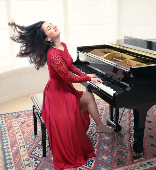 Tanja Zapolski, pianist og kendt fra TV.