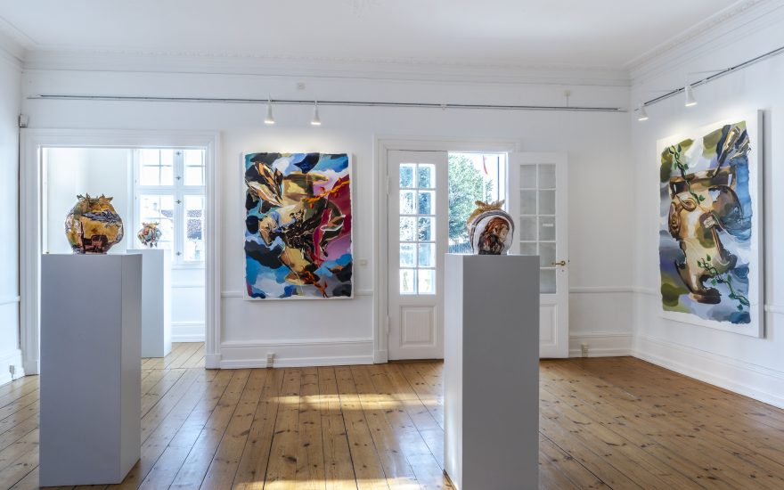 Adam Saks, The Map is not the Territory, installationsfoto, 2025. Fabu Photography