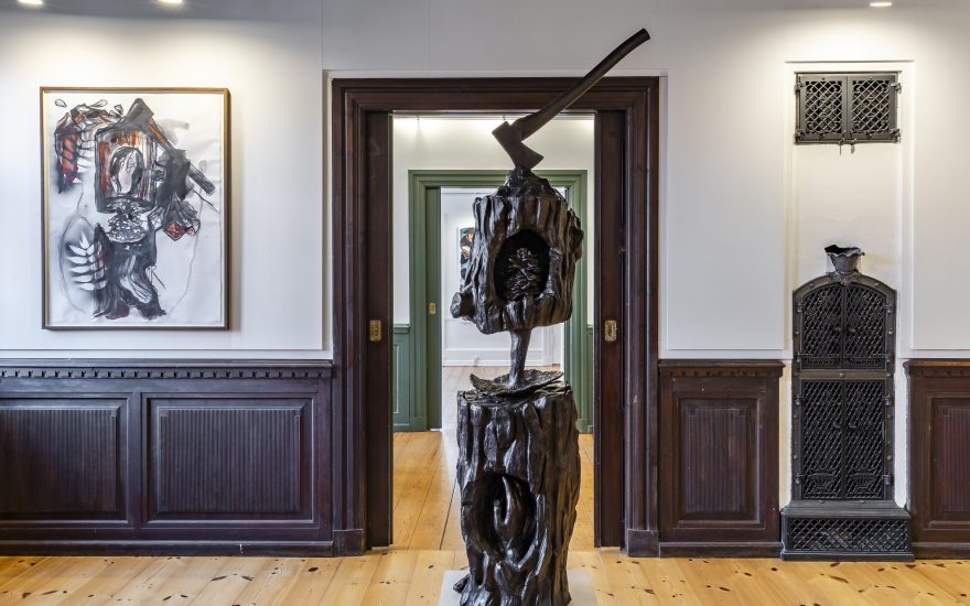 Adam Saks, The Map is not the Territory, installationsfoto, 2025. Fabu Photography