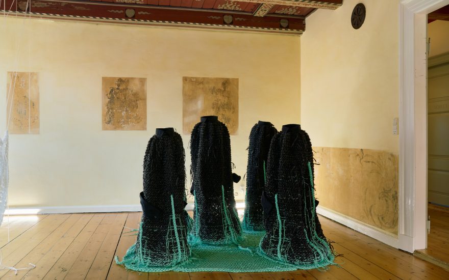 Isabel Berglund, Floating Shirt in Seaweed, 2023