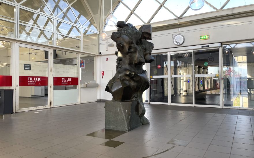 Hein Heinsen, Krystalstruktur, bronze, u.å.