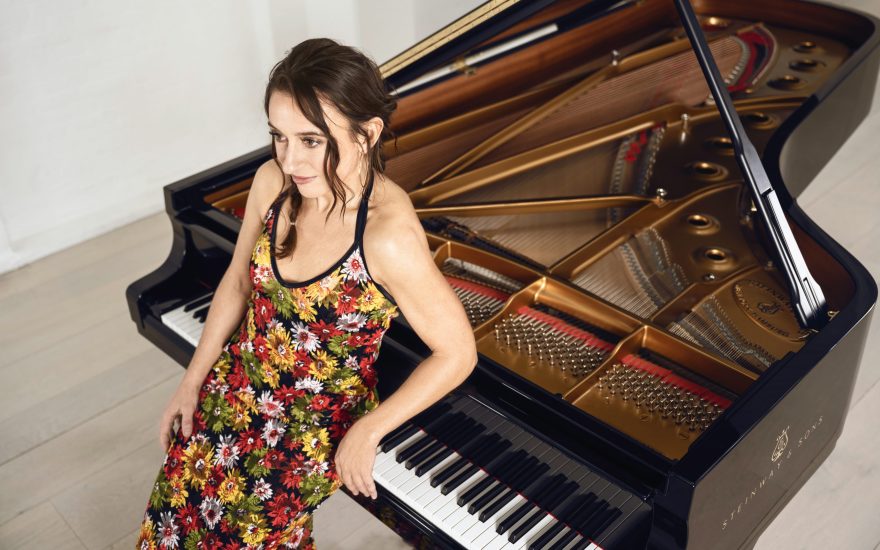 Rikke Sandberg er en mesterlig klavervirtuos