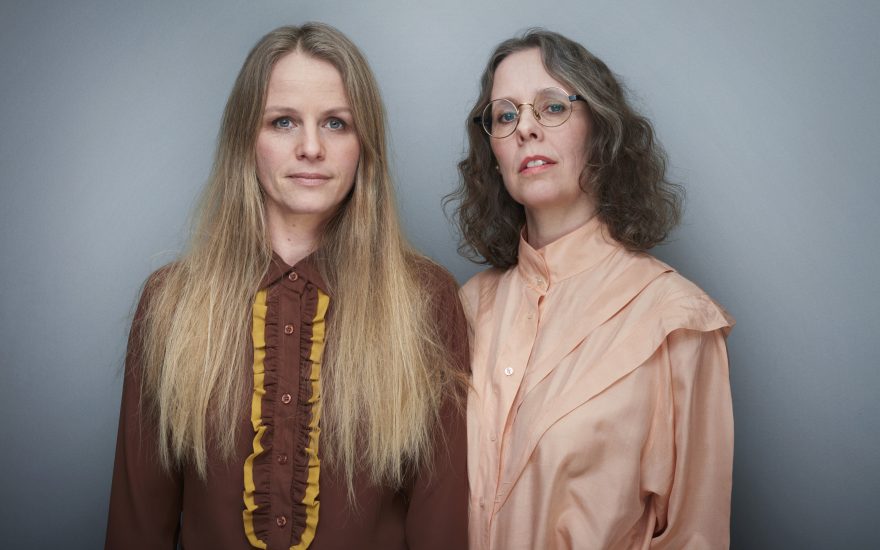 Portræt af Hesselholdt og Mejlvang. Foto: Søren Rønholdt