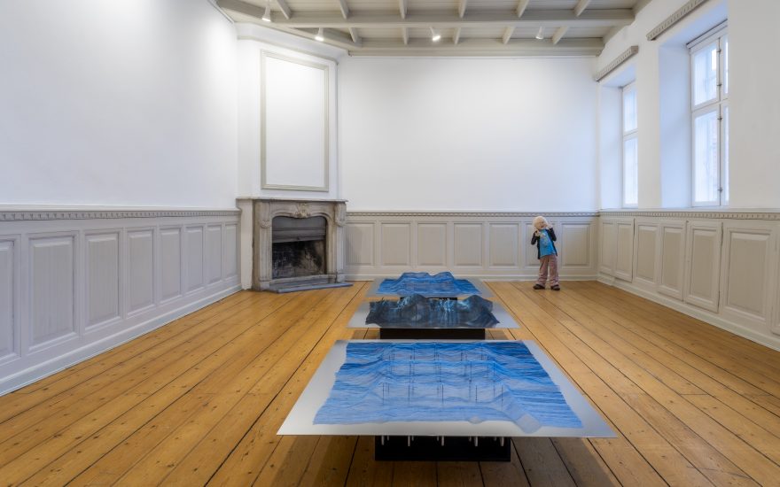 Tilda Lundbohm Mechanical Sea, tre mekaniske skulpturer, 2026. Foto: FABU Photography