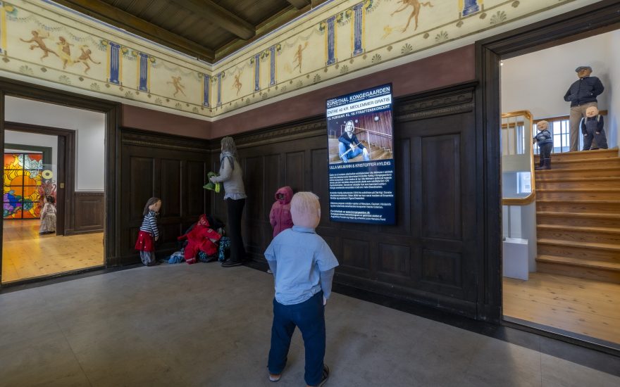 Sebastian Møller Jørgensen, Gul Stue i Kongegaarden, foto: FABU