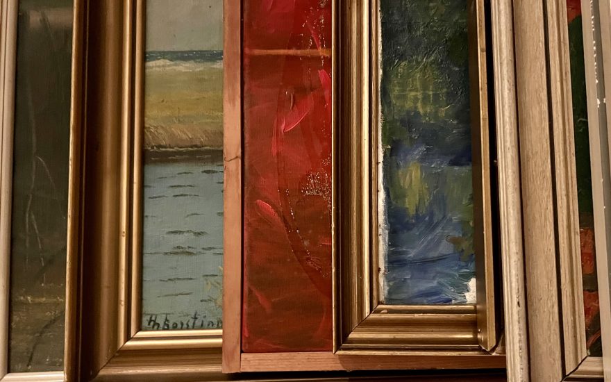 Tine Simonsen Antonius, genbrugsfund (i proces), 2026. Foto: Kunstneren