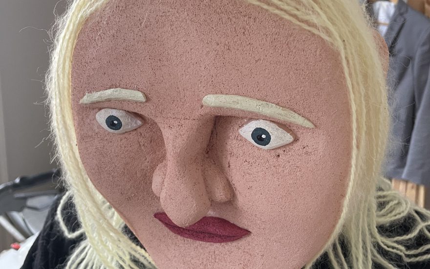 Sebastian Møller Jørgensen, nyt værk i proces, 2026. Foto: Sebastian Møller