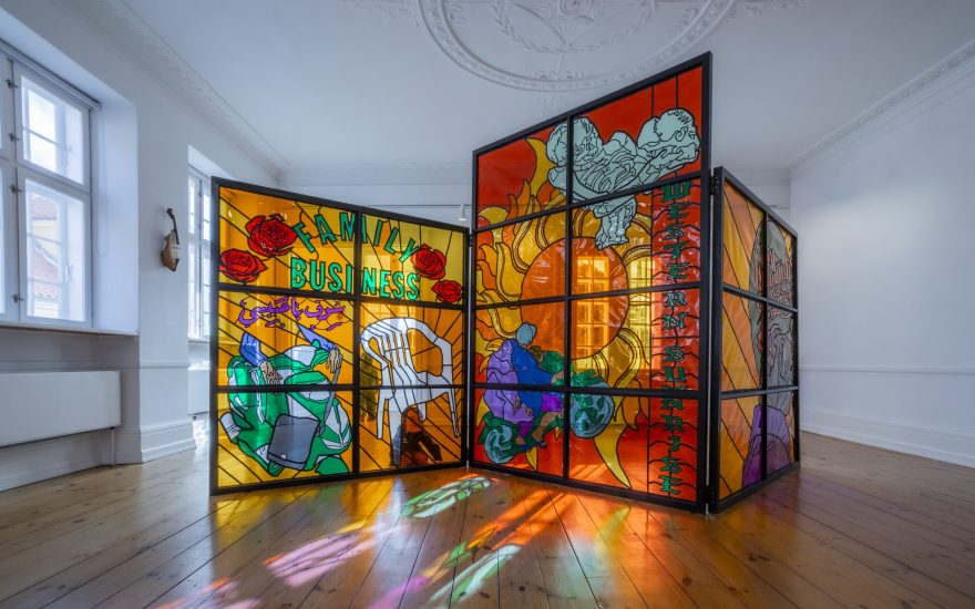 Ihsan Saad Ihsan Tahir, Western Paradise, 2025. Foto: Martin Fabricius Buchwald