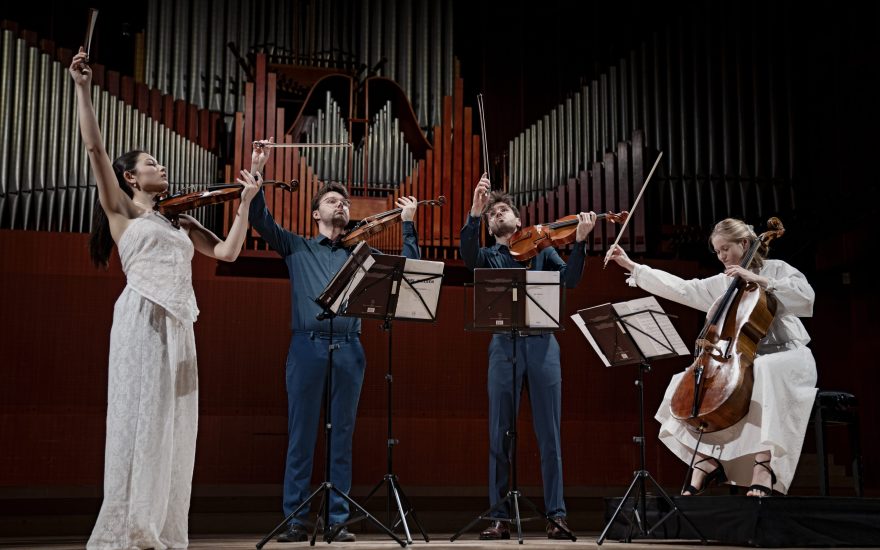 NOVO Quartet. Foto: Agnete Schlichtkrull