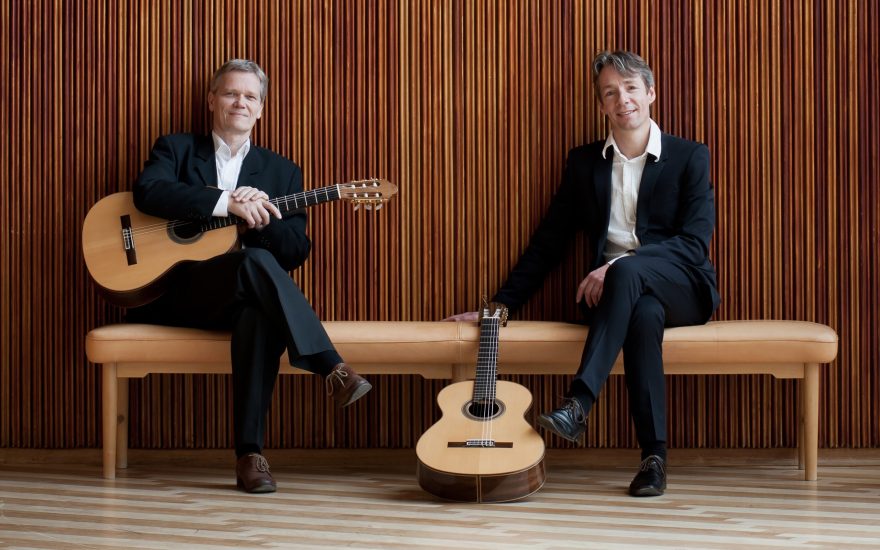 Per Pålsson og Jesper Sivebæk er The Scandinavian Guitar Duo